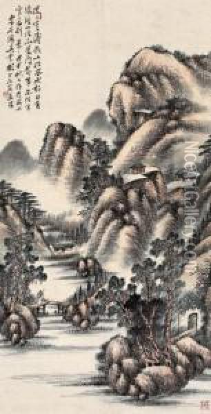 Landscape Oil Painting - Wu Xian