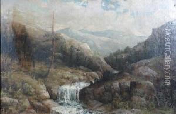 Landscape Oil Painting - Charles Peck