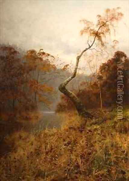 The Silent Pool Oil Painting - Vickers Deville