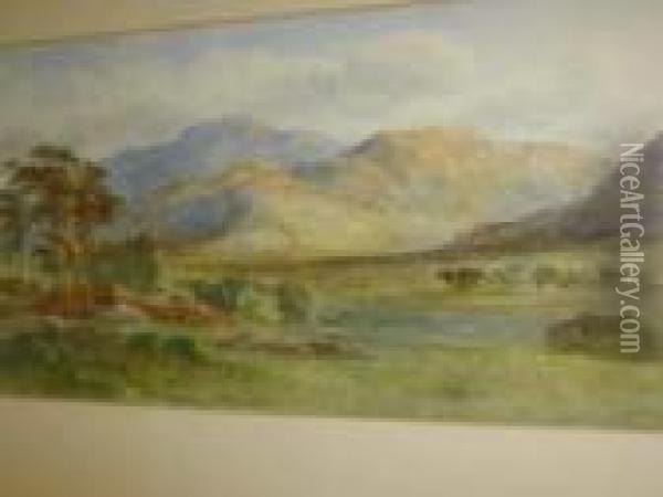 Lakeland River Scene Oil Painting - James Price
