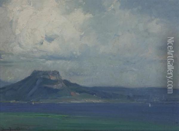 Monte De Gardo, Lago Gardo, Italy Oil Painting - Oliver Dennett Grover