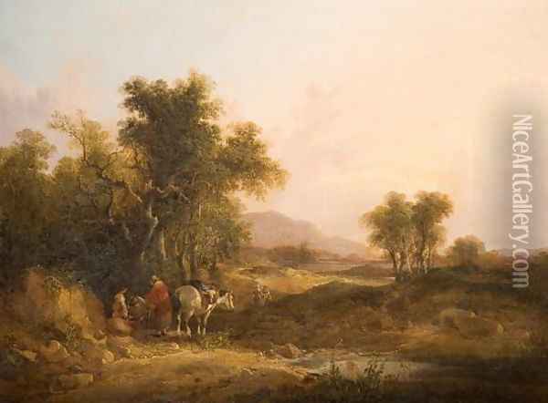 Landscape Oil Painting - William Joseph Shayer