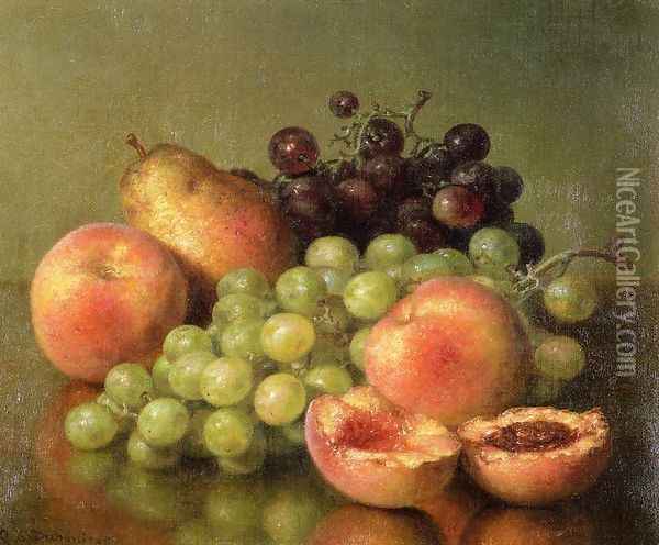 Still Life with Fruit I Oil Painting - Robert Spear Dunning