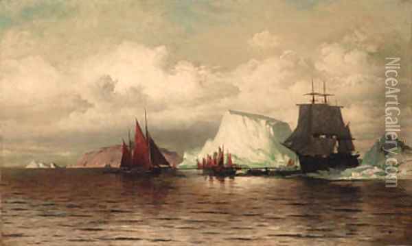 The Coast of Labrador 2 Oil Painting - William Bradford