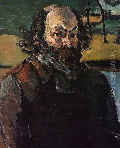 Self-Portrait Oil Painting - Paul Cezanne