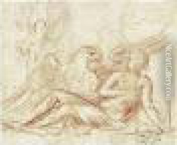 Ganymede Oil Painting - Girolamo Francesco Maria Mazzola (Parmigianino)