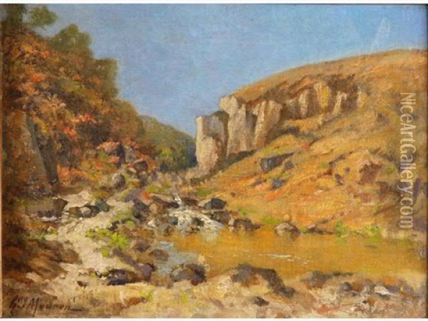 Paysage Du Midi Oil Painting - Henri Laurent Mouren