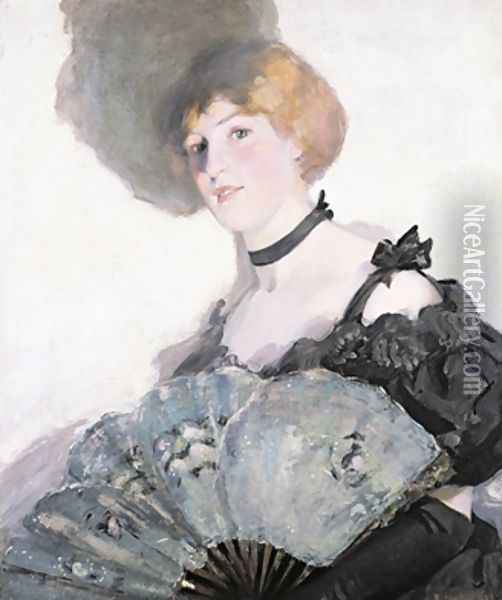 Lamplight 1901 Oil Painting - Bessie MacNicol