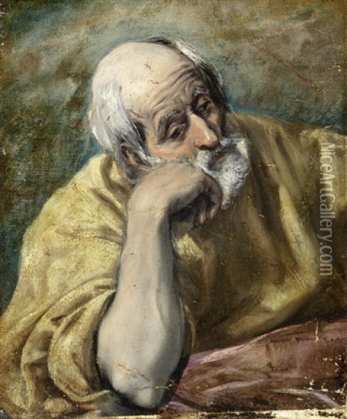 Saint Peter Oil Painting -  El Greco
