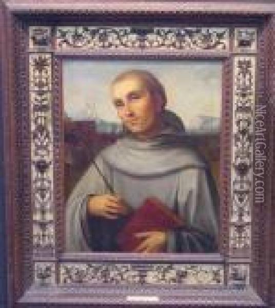 Saint Francis Of Assisi Oil Painting - Francesco Francia