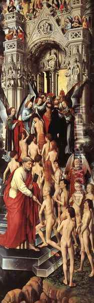 Last Judgment Triptych (left wing) [detail: 1] Oil Painting - Hans Memling