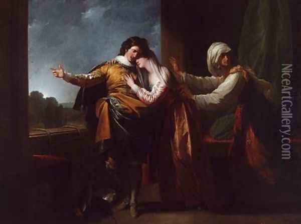 Romeo and Juliet Oil Painting - Benjamin West