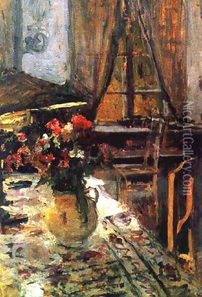 Twilight in a room Oil Painting - Konstantin Alexeievitch Korovin