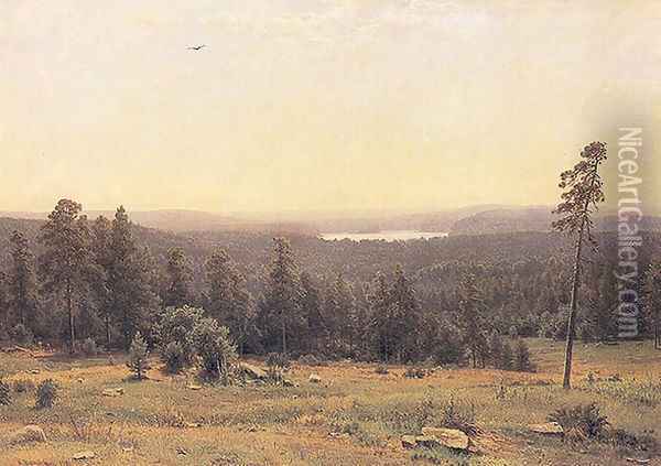 The Forest Horizons I Oil Painting - Ivan Shishkin