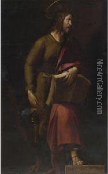 St. John The Evangelist Oil Painting - Pier Francesco Morazzone