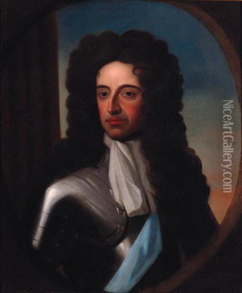 Portrait Of William Iii Oil Painting - Sir Godfrey Kneller