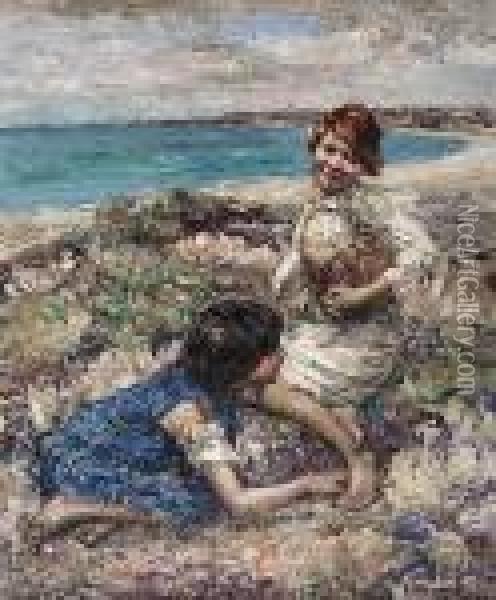 Brighouse Bay Oil Painting - Edward Atkinson Hornel