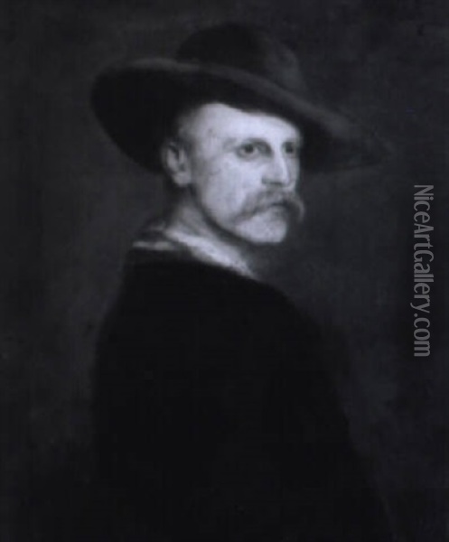 Der Polarforscher Fridtjof Nansen (1861-1930) Oil Painting - Franz Seraph von Lenbach