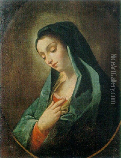 Vergine Annunciata Oil Painting - Carlo Dolci