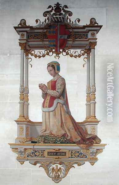 Madeleine de Savoie 1510-86 Duchess of Montmorency Oil Painting - Dominique Henri Guifard