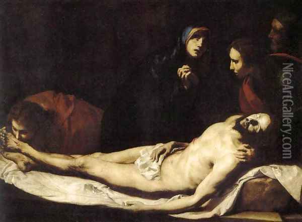 The Lamentation Oil Painting - Jusepe de Ribera