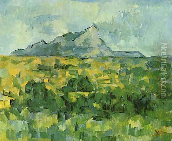 Mont Sainte-Victoire 14 Oil Painting - Paul Cezanne