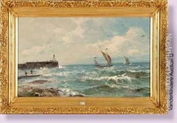 Marine Oil Painting - Jean Hill