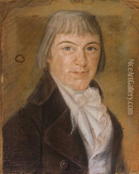 Portrait Of A Young Man Oil Painting - Louis Dulongpre