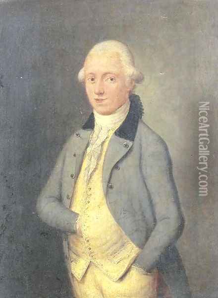 Portrait of Isaac de Swart (1765-1838) Oil Painting - Etienne Liotard