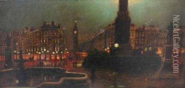 British Oil Painting - Wilfred Jenkins