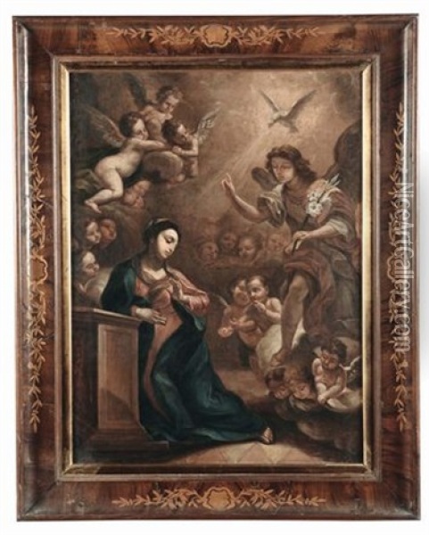 Annunciazione Oil Painting - Domenico Parodi