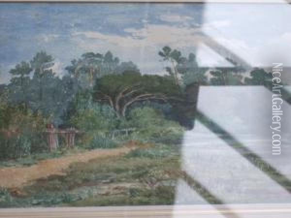 View Of Milford Oil Painting - Henry Hobley White