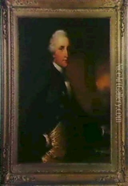 Bildnis Des Sir George Douglas Baronet. Oil Painting - Allan Ramsay