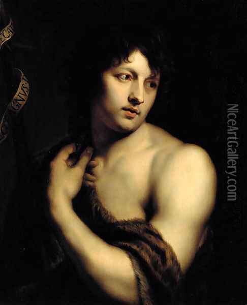 Saint John the Baptist Oil Painting - Sir Anthony Van Dyck