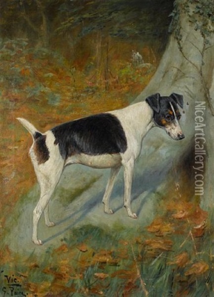 "vic" Oil Painting - George Paice