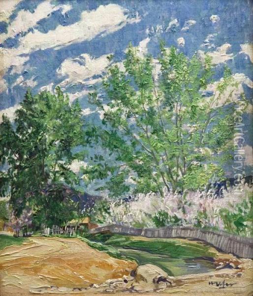 Spring Oil Painting - Walter Ufer