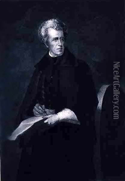 Andrew Jackson, 7th President of the United States of America Oil Painting - Eliphalet Frazer Andrews