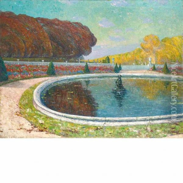 Le Grand Bassin Oil Painting - Paul Leduc