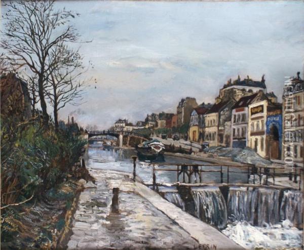 Paris Oil Painting - Marcel Leprin