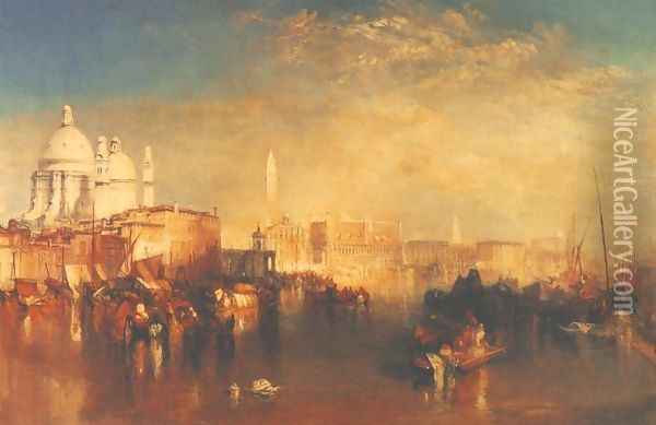 Venice Oil Painting - Joseph Mallord William Turner