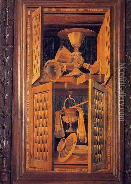 Liturgical objects Oil Painting - Verona Stefano Di Giovanni Da