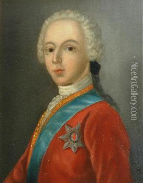 Prince Charles Edward Stuart Oil Painting - Antonio David
