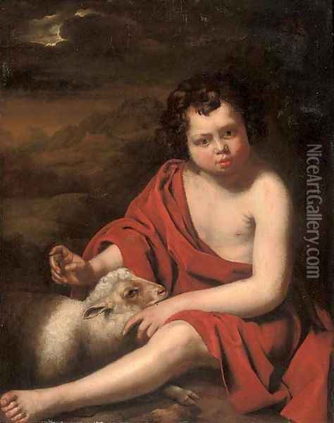 Saint John the Baptist Oil Painting - Jan Van Noort
