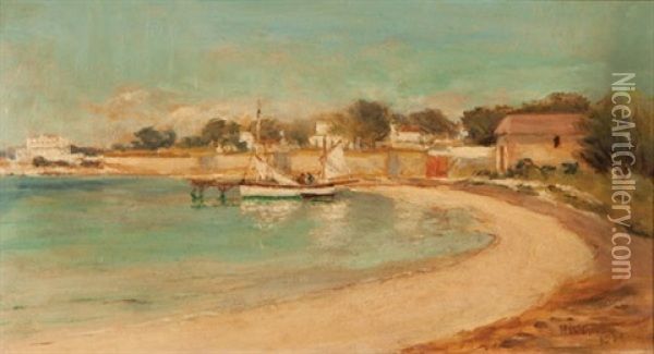 Rottnest Oil Painting - Herbert William Gibbs