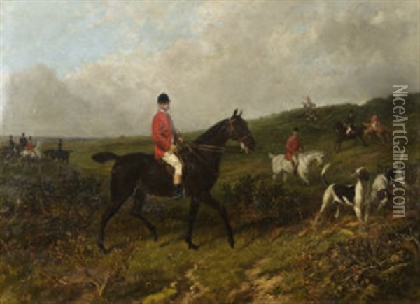 George Shatfield On Scandal Oil Painting - George Earl