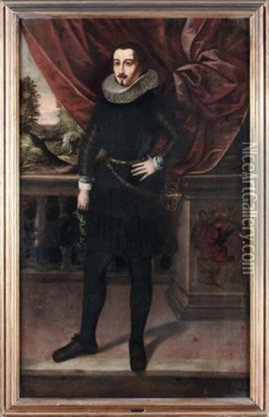 Ritratto Di Giovane Doria Oil Painting - Giovanni Bernardo Carboni