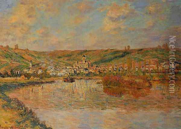 Late Afternoon In Vetheuil Oil Painting - Claude Oscar Monet