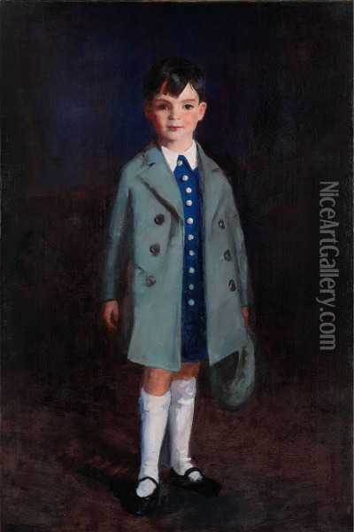 Portrait Of Jack Cuddihy Oil Painting - Robert Henri
