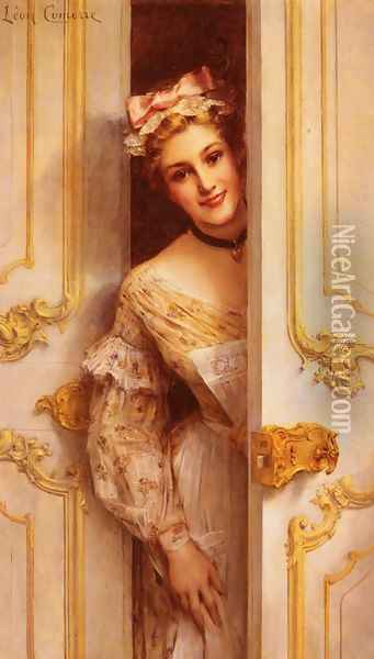 The Pretty Maid Oil Painting - Leon Francois Comerre