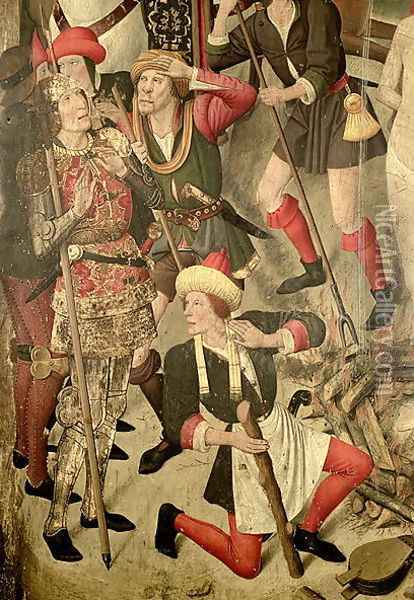 The Martydom of St Vincent Oil Painting - Jaume Huguet